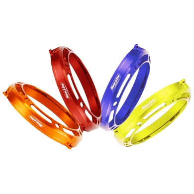 Protection ERGAL Anodisè Couvercle Embrayage Plastique TM KZ10C