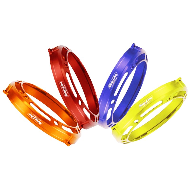 Protection ERGAL Anodisè Couvercle Embrayage Plastique TM KZ10C