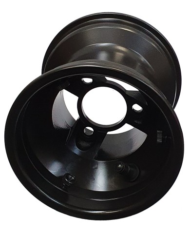 Front Rim 130mm "RACES" Standard (with screws) TOP-KART BLACK EDITION