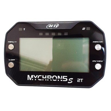 AIM MyChron 5 2T - GPS Lap Timer (2 Temperaturen) - Mit