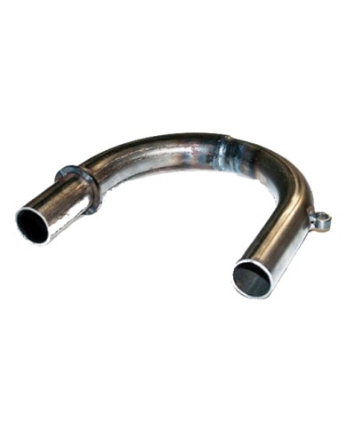 Pipe Curve ELTO muffler homologated double diameter 26 / 28mm (Type D)