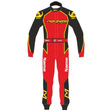 Combinaison Official Maranello, MONDOKART, kart, go kart