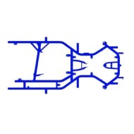 Chassis Nu Praga Mini Monster EVO 3, MONDOKART, kart, go kart
