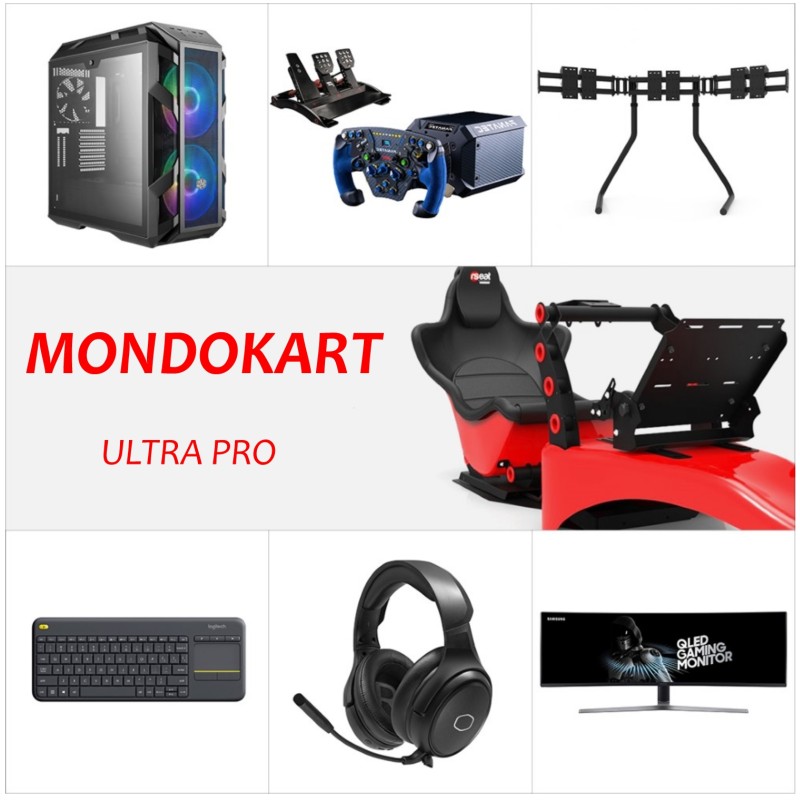Complete Gaming KIT F1 Fanatec Rs by AK Informatica MondoKart Racing Shop