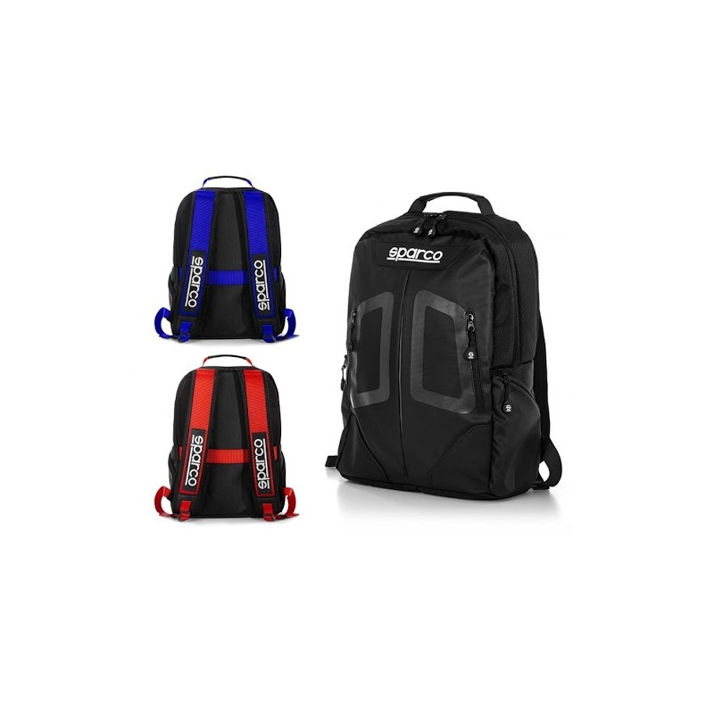Rucksack Racing Sparco, MONDOKART, kart, go kart, karting, kart