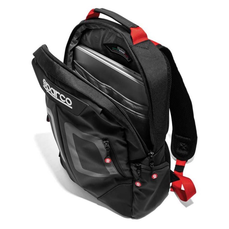 Rucksack Racing Sparco, MONDOKART, kart, go kart, karting, kart