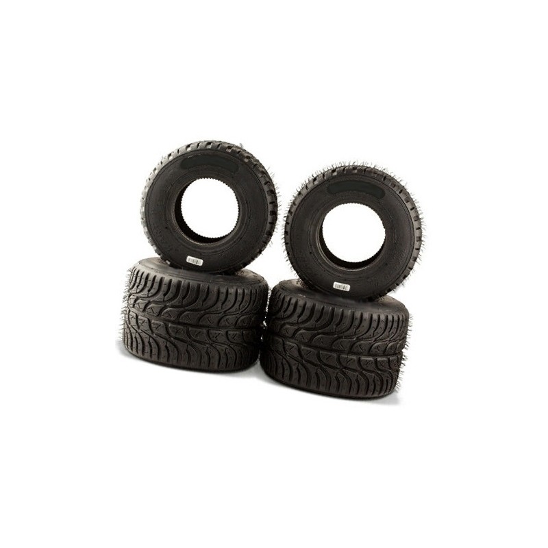 Set pneumatici Easykart 100/125 Rain, MONDOKART, kart, go kart