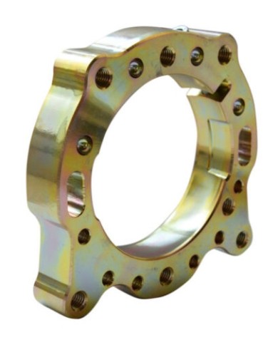 Axle support Flange 50 GLM Gold Alluminium CRG