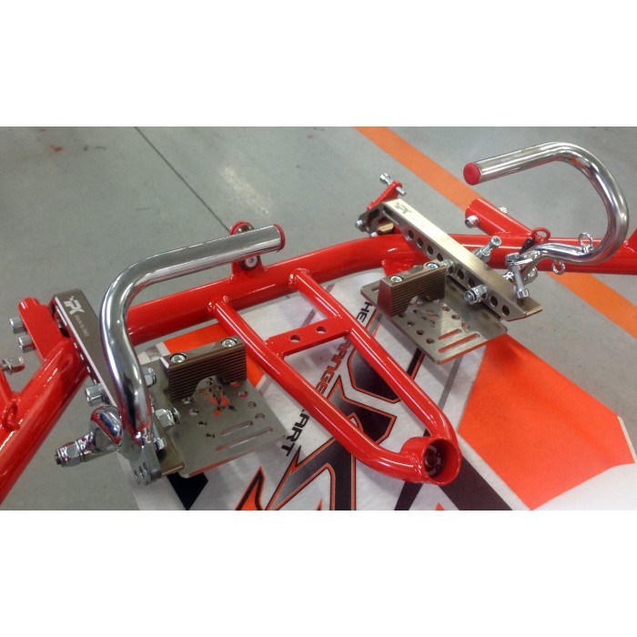 Kit Fußstütze OHNE PEDALE IPK - Praga - Formula K - OK1