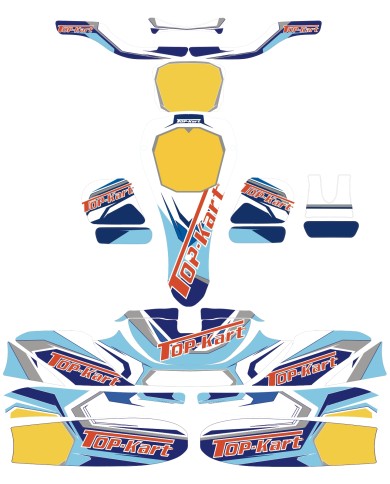 Bodyworks Stickers KG 506 Top-Kart OK OKJ KZ Version "X"