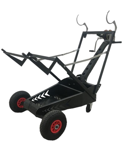 Carrito Portakart Manivela Semiautomático Mondokart