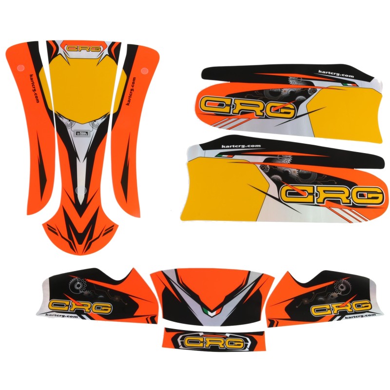 Kit Adhesivos CRG Completo Mini MK20, MONDOKART, kart, go kart