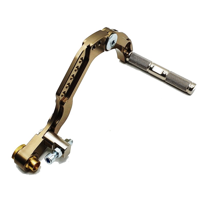 Bremspedal IPK Formula K Praga - Anodized Aluminium GOLD