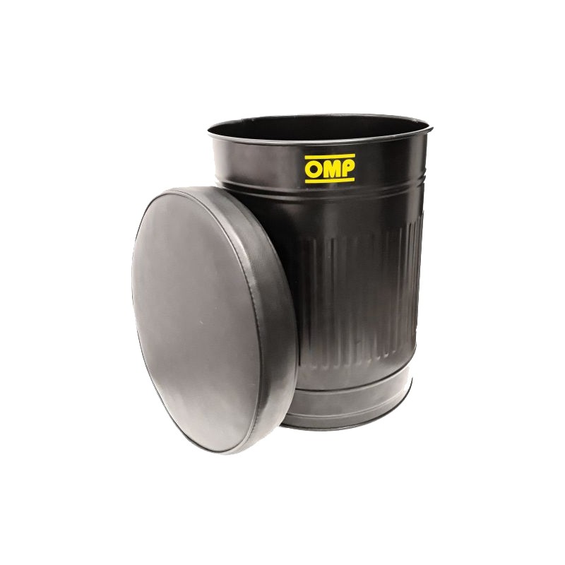 Pouf con contenitore OMP, MONDOKART, kart, go kart, karting