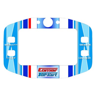 Cover Adhesiva Top-Kart para AIM Mychron 4, MONDOKART, kart, go