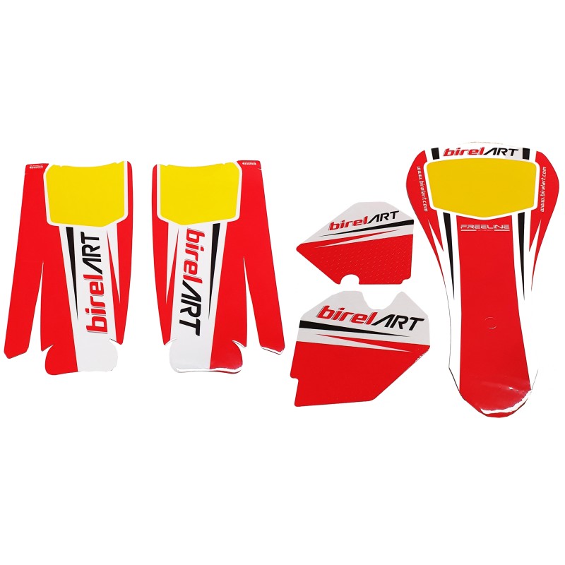 Kit Adhesivos BirelArt KZ y OK para carenados lateral KG EVO +