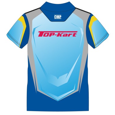 Polo Maniche Corte OMP Top-Kart, MONDOKART, kart, go kart
