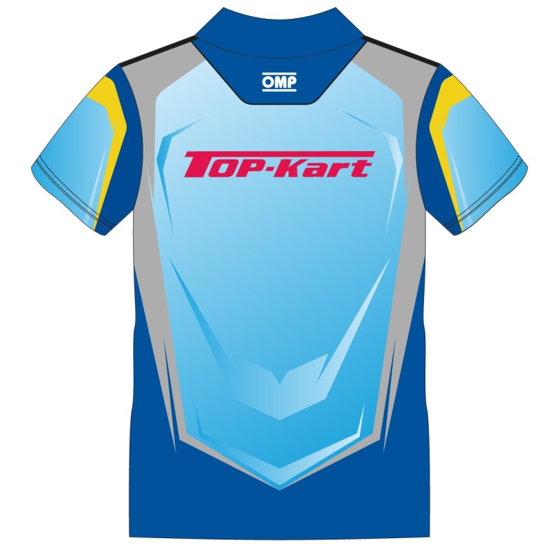 Poloshirt Top-Kart by OMP, MONDOKART, kart, go kart, karting