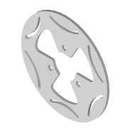 Disco Freno Posteriore Meccanico BABY IPK - Praga - Formula K -