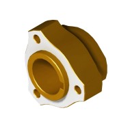 Support Rear Brake Disk Mechanical BABY IPK - Praga - Formula K