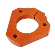 Guscio regolabile in alluminio anodizzato per cuscinetti 25mm