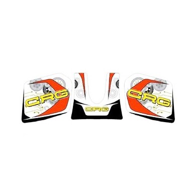 Designkit Aufkleber CRG-Behälter 3 L Mini, MONDOKART, kart, go