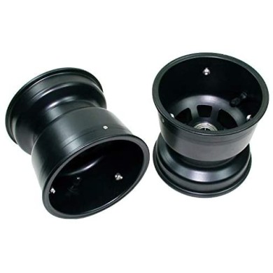 Cerchio 125mm Alluminio (3 Fori) Topkart SILVER -
