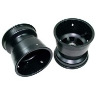 Felge 125mm Aluminium (3 FORI) Topkart SILVER - Vorne/Hinten