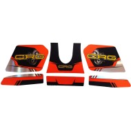 Designkit Aufkleber CRG-Behälter 3 L Mini, MONDOKART, kart, go