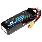 Batterie Lipo 11.1V 2200 mAh Unigo Unipro, MONDOKART, kart, go
