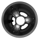 Rear Rim Magnesium Wheel Mondokart BLACK 180mm (RAIN)