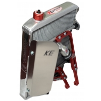 Radiador KE Technology DOUBLE (385x290) con soportes