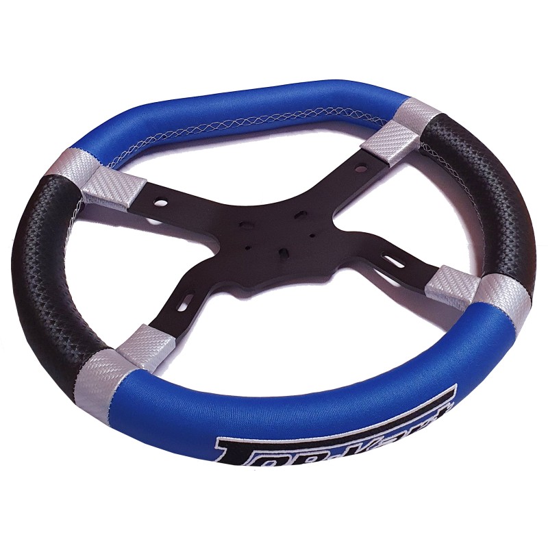 Steering Wheel HIGH GRIP Top-Kart 345mm - 4 ARMS, mondokart