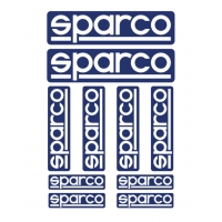 Kit 10 Stickers Sparco