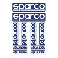 Kit 10 Adhesif Sparco, MONDOKART, kart, go kart, karting