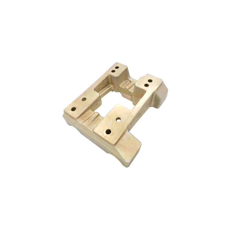 Piastra Motore Magnesio INCLINATA Multiforo 92x30mm OTK