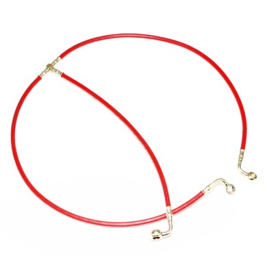 Front Brake Hose ABA Eyelet KZ V13 CRG, mondokart, kart, kart