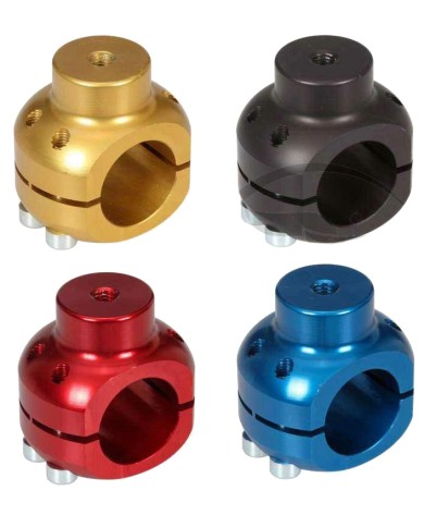 Supporto in alluminio anodizzato basso (28mm)