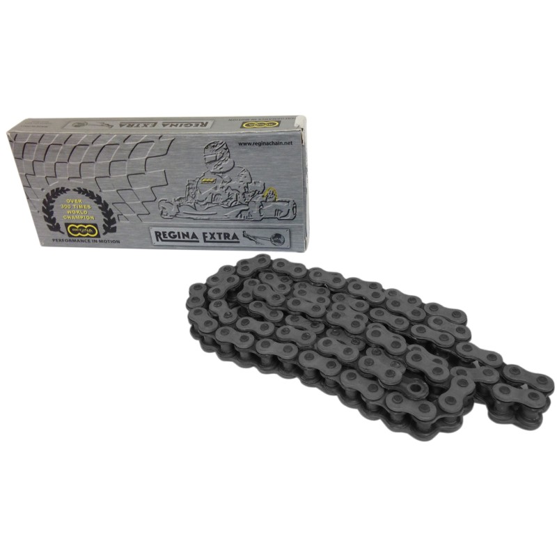 Cadena REGINA HK 428 para 125cc KZ - BLACK EDITION, MONDOKART