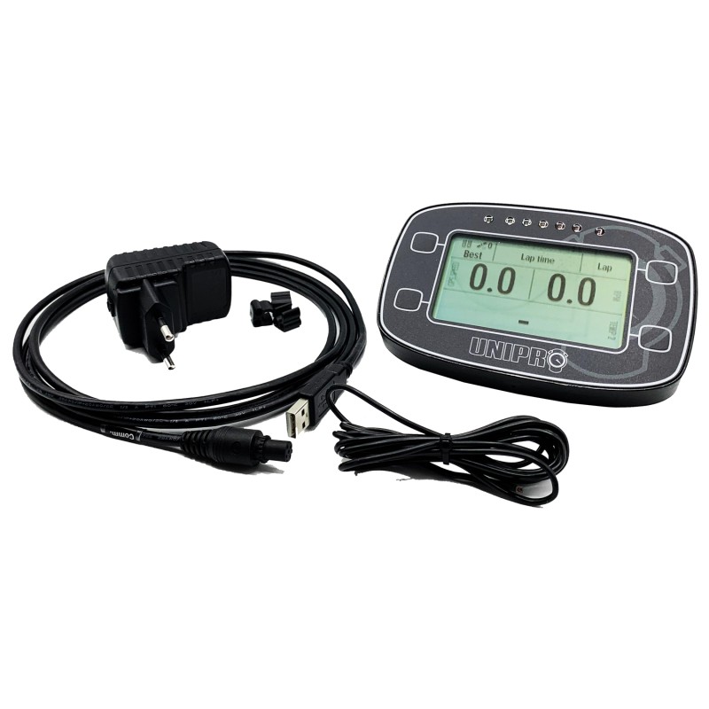 Cronometro Laptimer Unigo ONE GPS, MONDOKART, kart, go kart