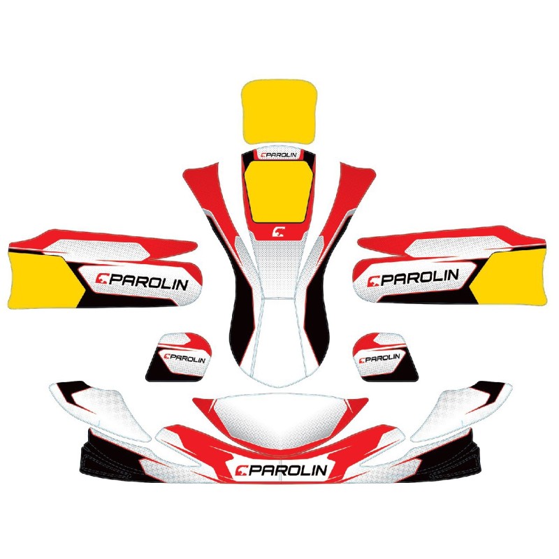 Stickers Kit Bodyworks DYNAMICA Parolin NEW!!, mondokart, kart