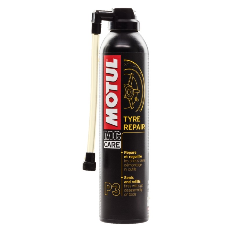 Motul P3 Tyre Repair - Kit Riparazione Pneumatici, MONDOKART