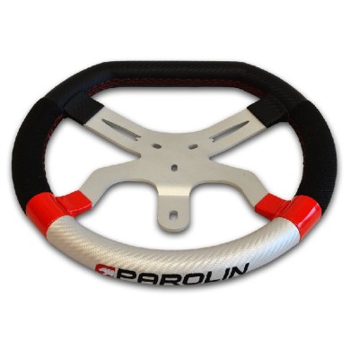Volante 340mm OK OKJ KZ Parolin, MONDOKART, kart, go kart