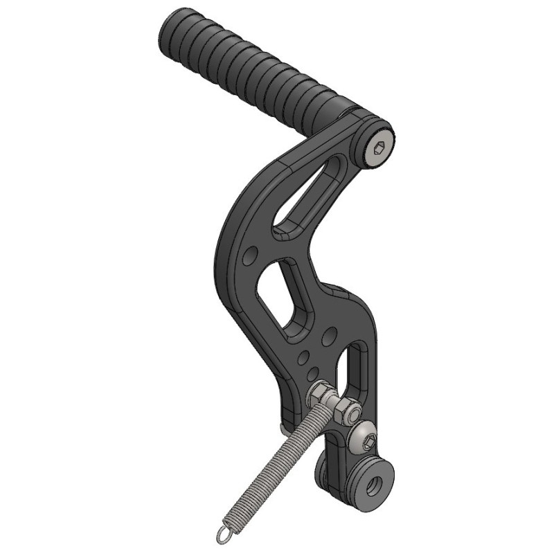 Pedale Acceleratore Nero MINI Parolin, MONDOKART, kart, go