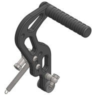 Pedal Freno Negro MINI Parolin, MONDOKART, kart, go kart
