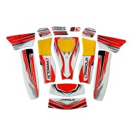Verkleidungs-Aufkleber-Kit Delfino Honda - Comer Parolin