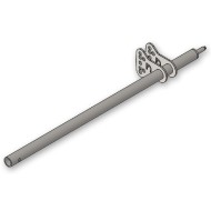 Steering Column 490mm Parolin OK OKJ KZ RACING DEPARTMENT NEW