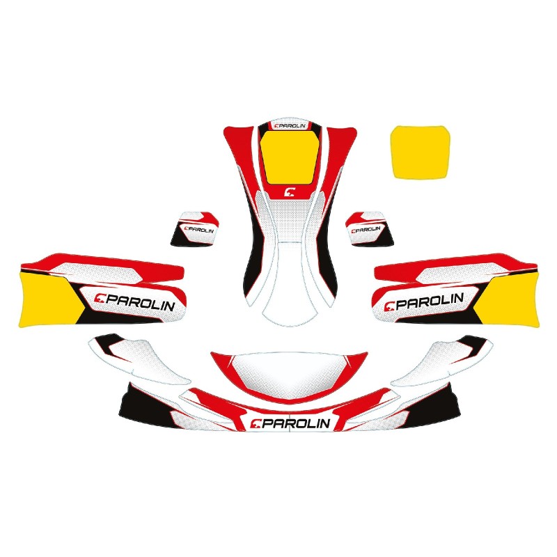 Verkleidungs-Aufkleber-Kit DYNAMICA MINI Parolin, MONDOKART