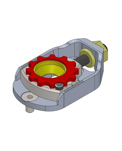 Eccentrico Fusello 22mm EASY CASTER CAMBER M8 Parolin - Kart Republic KR