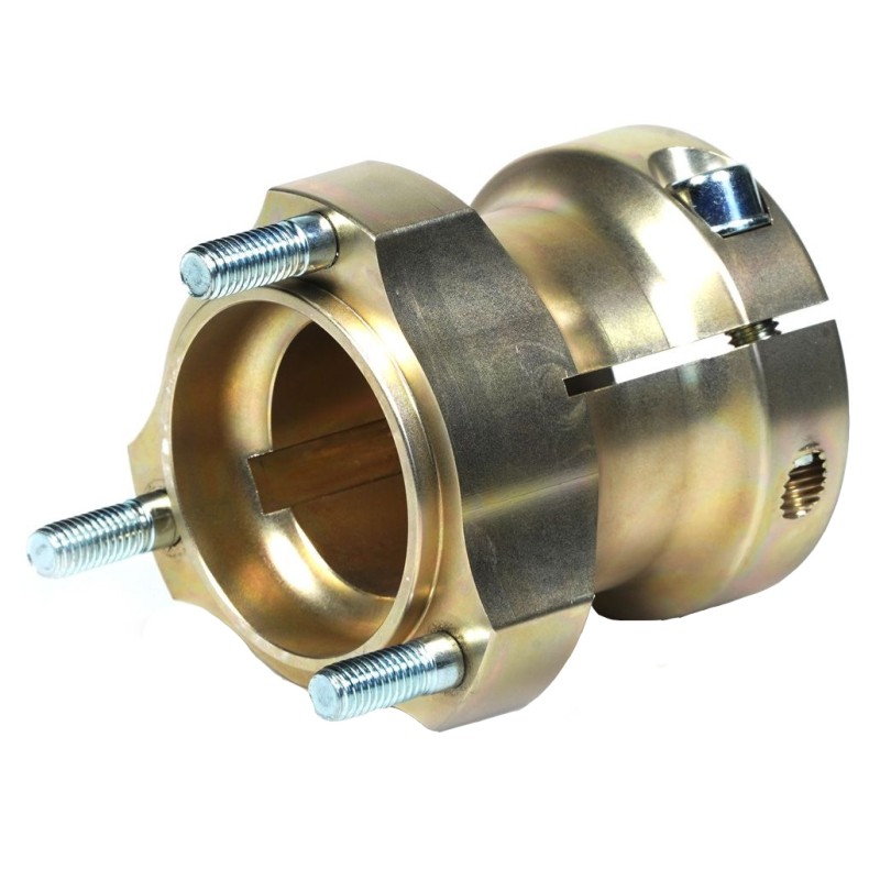 Moyeu Roue Avant Magnesium 40 mm x 80 - KZ - Kart Republic KR